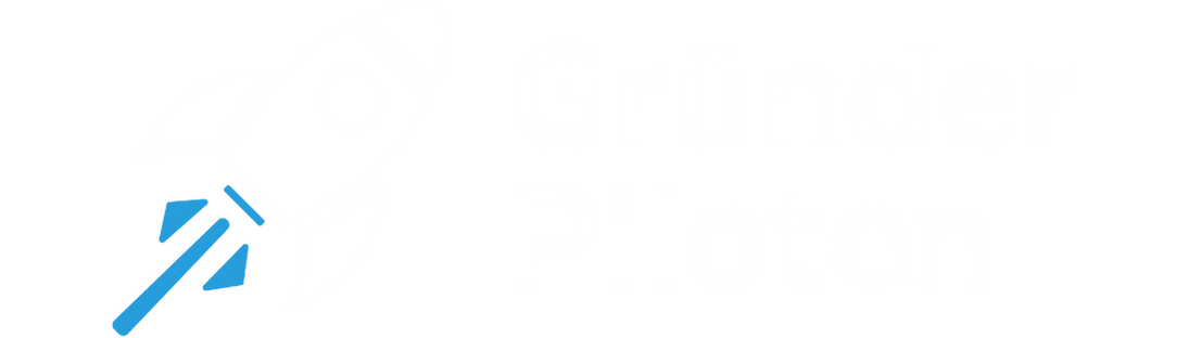 Logo Gründer Piloten White Transparent | AVGS-Gründer Coaching
