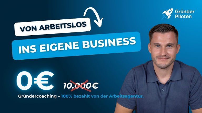 AVGS Gründercoaching: kostenlos aus der Arbeitslosigkeit gründen