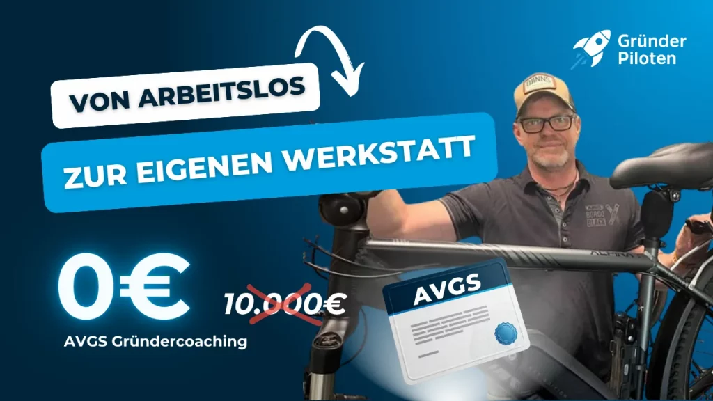 AVGS-Erfahrungsbericht: Wie Ralf von der Arbeitslosigkeit zur eigenen Fahrradwerkstatt startete